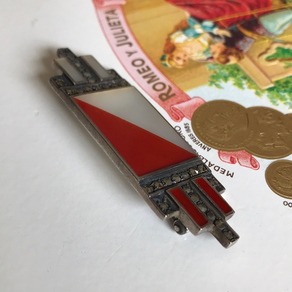 Vintage Sterling Silver Brooch - Picture 7 of 8